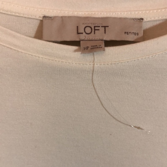 LOFT new without tags long sleeve top size medium petite - Picture 2 of 9